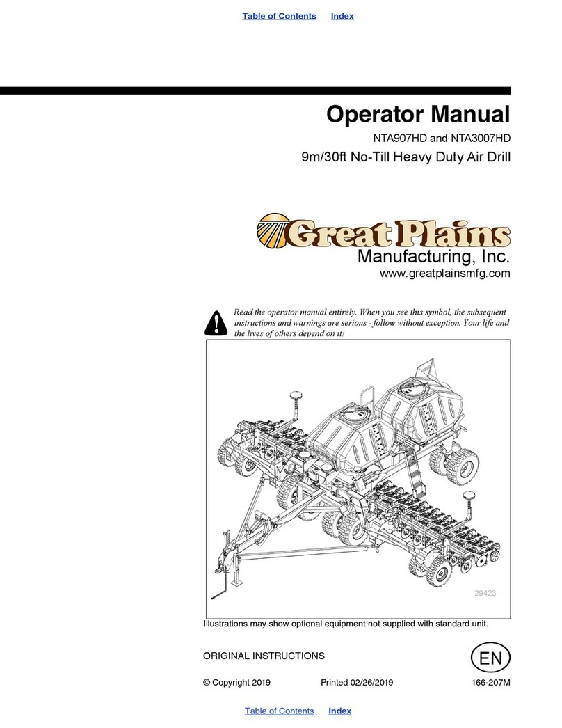 GREAT PLAINS NTA907HD User manual