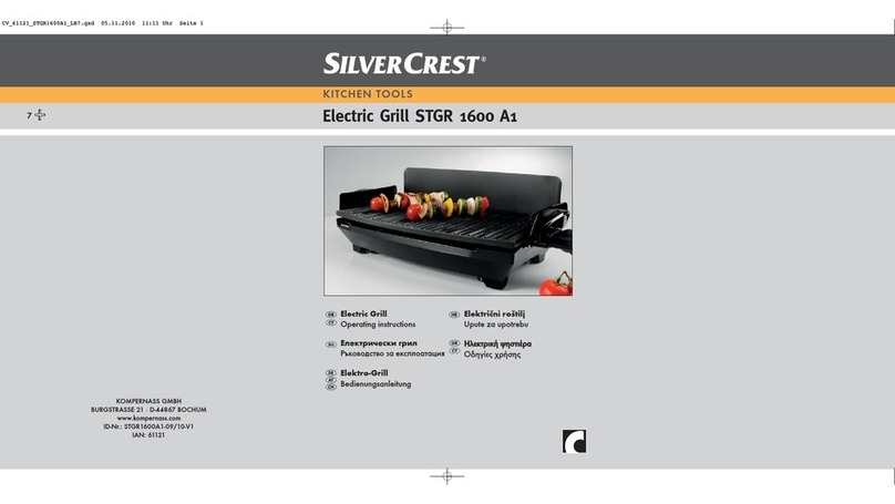 Silvercrest STGR 1600 A1 operating instructions Silvercrest STGR 1600 A1 operating instructions