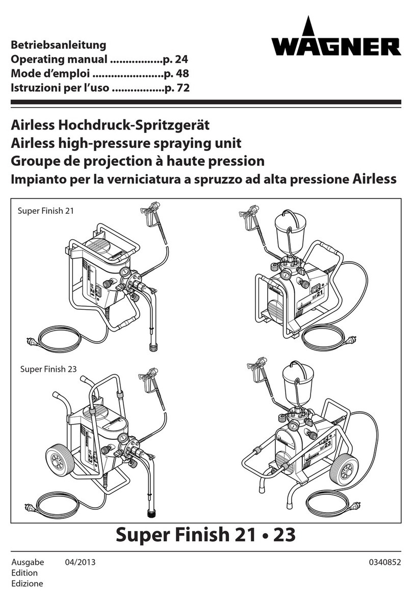 WAGNER Super Finish 21 User manual