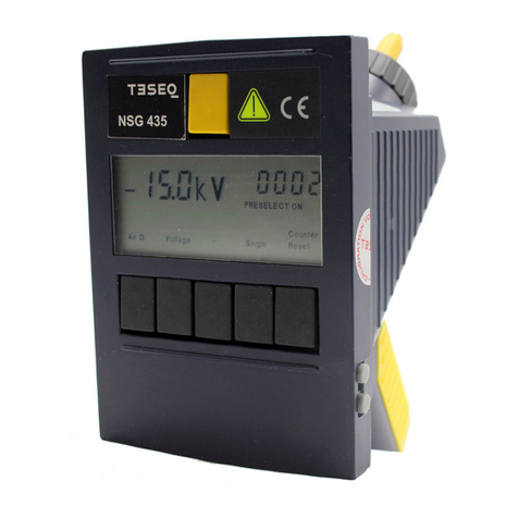 Teseq NSG 435 user manual