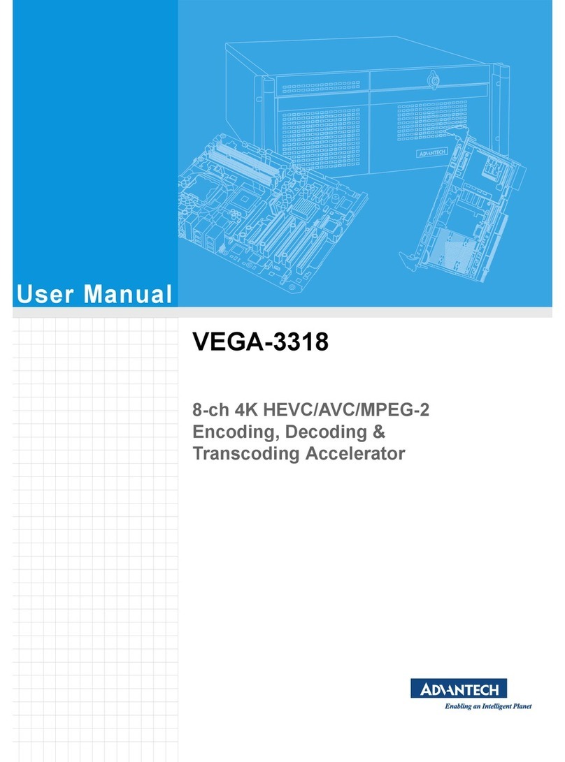 Advantech VEGA-3318 User manual