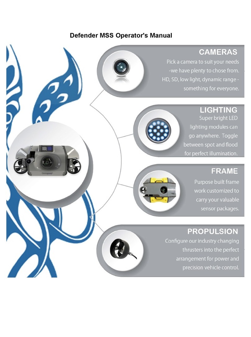 VideoRay Defender MSS User manual
