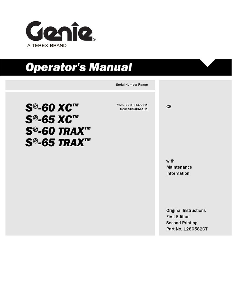 Genie S-60 HC User manual Genie S-60 HC User manual