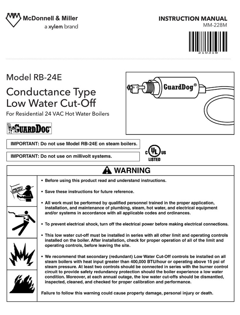 McDonnell & Miller GuardDog RB-24E User manual