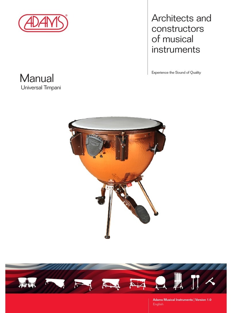 Adams Universal Timpani manual