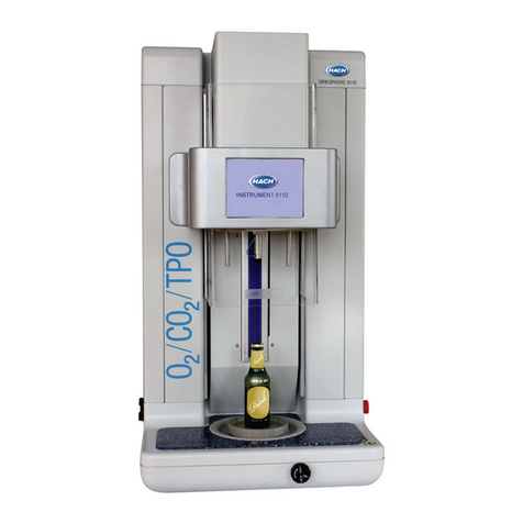 HACH LANGE ORBISPHERE 6110 user manual