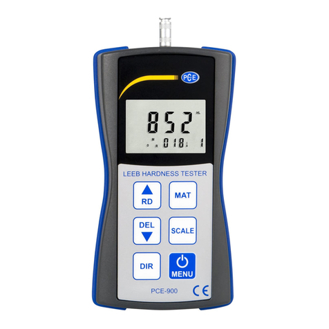 PCE Instruments PCE-900 User manual