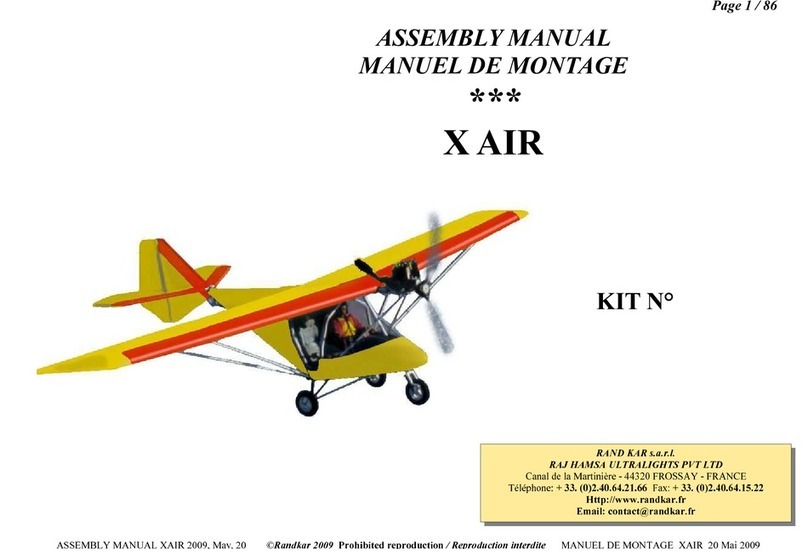Rand-Kar X AIR Assembly manual
