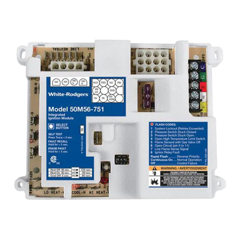White Rodgers 50M56U-751 installation instructions