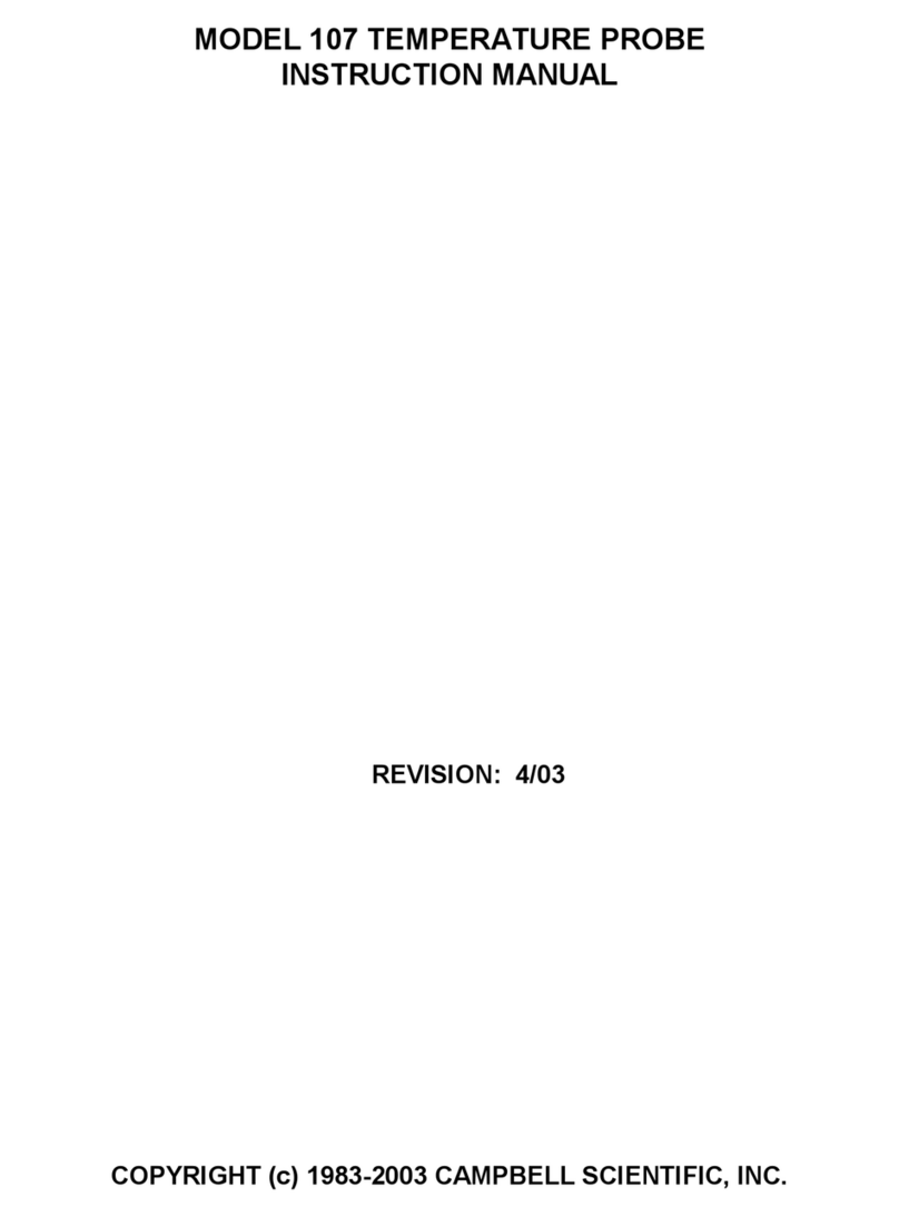 Campbell 107 User manual