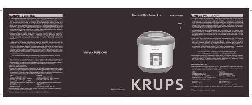 Krups RK700950 user manual