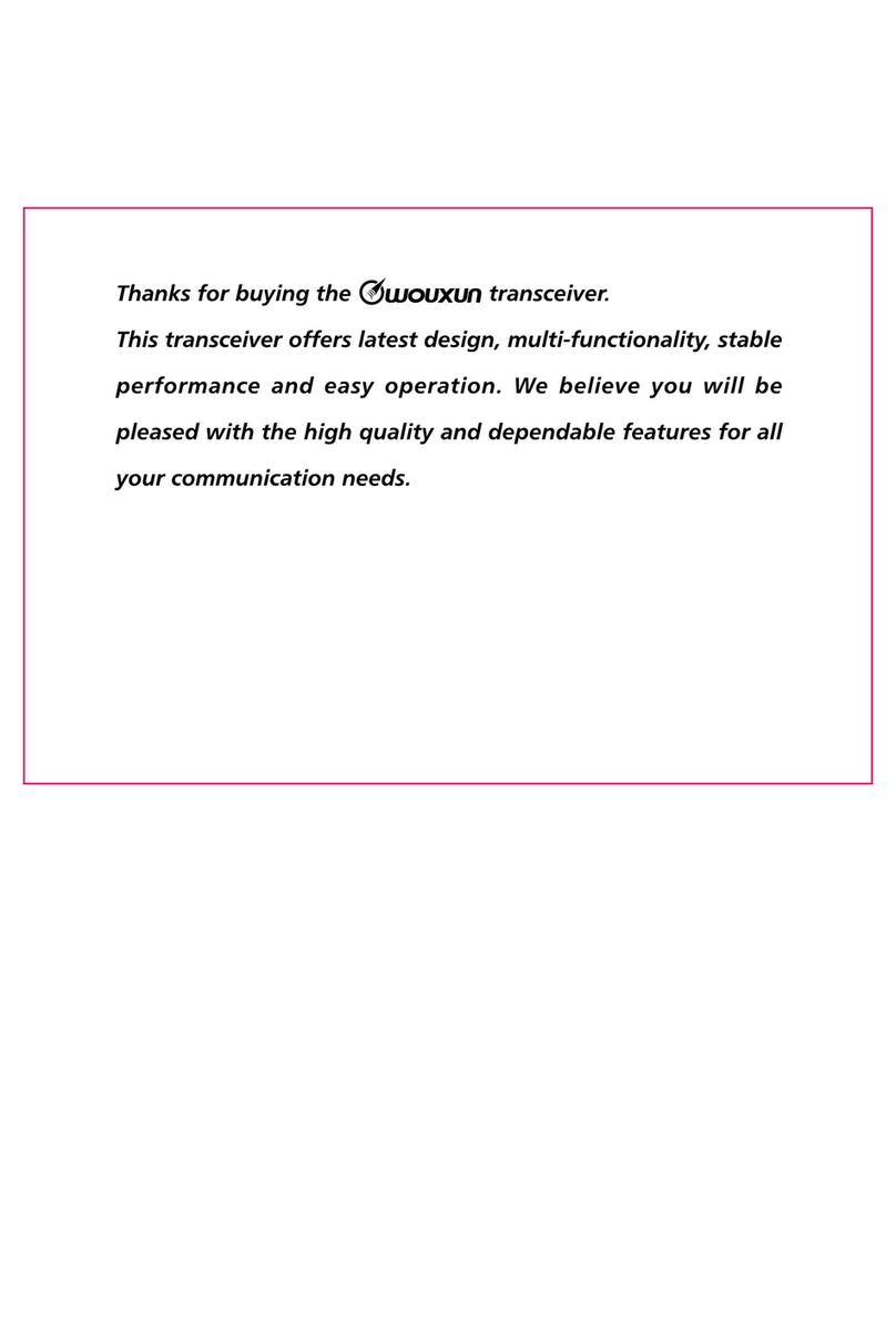 Wouxun KG-UVD1P Upgrade Version user manual