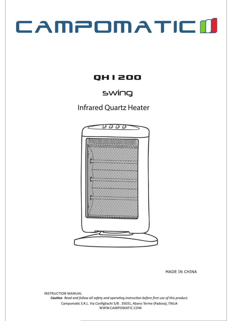 Campomatic Swing QH1200 instruction manual