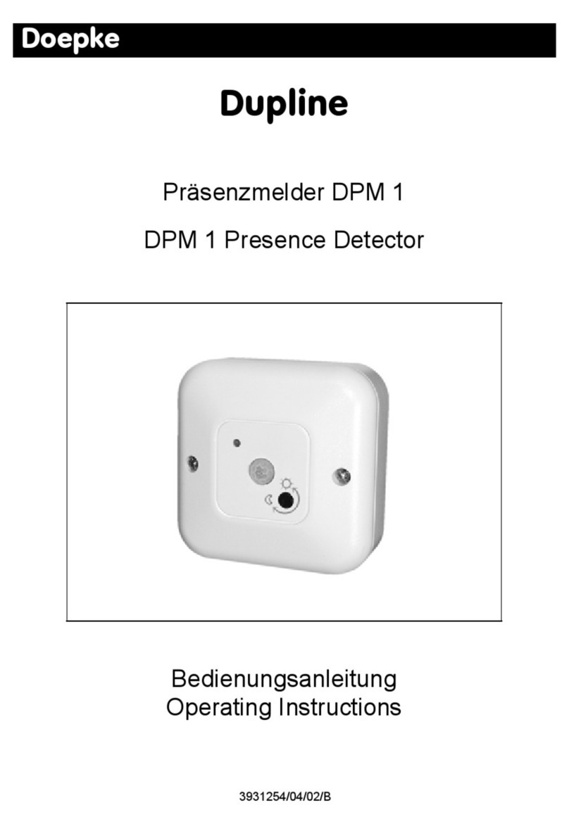 Doepke Dupline DPM 1 operating instructions