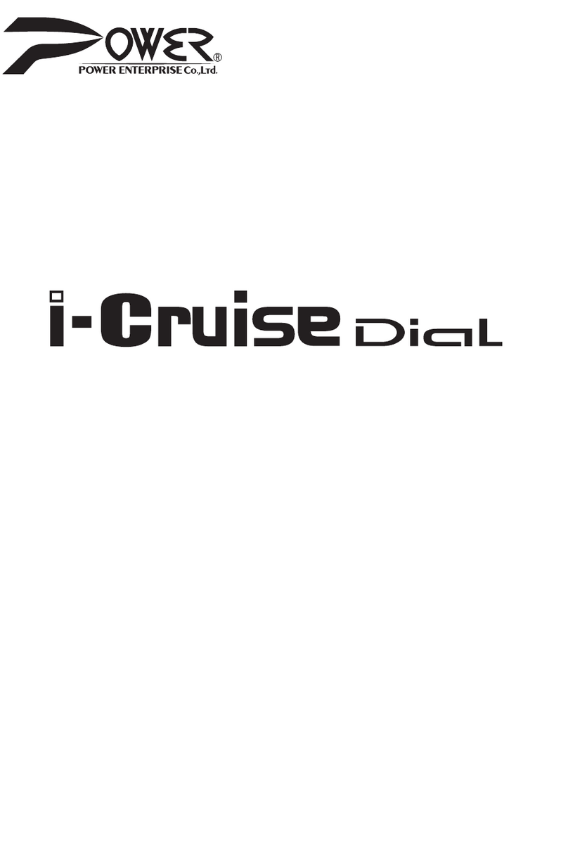 Power i-Cruise Dial instruction manual