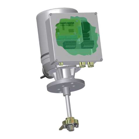 AUMA Profibus PBD 100 Operation manual