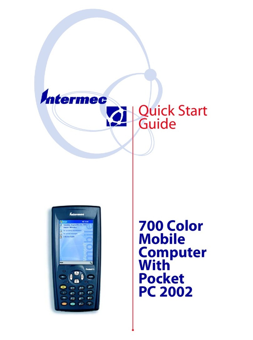 Intermec 700 Series Color User manual