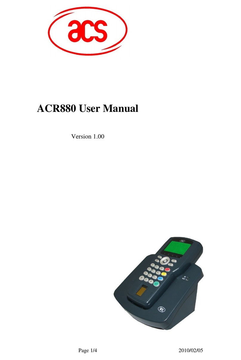 ACS ACR880 user manual