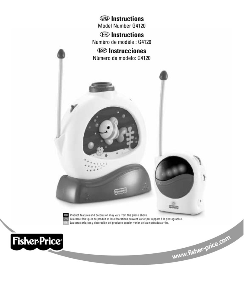 Fisher-Price G4120 User manual Fisher-Price G4120 User manual