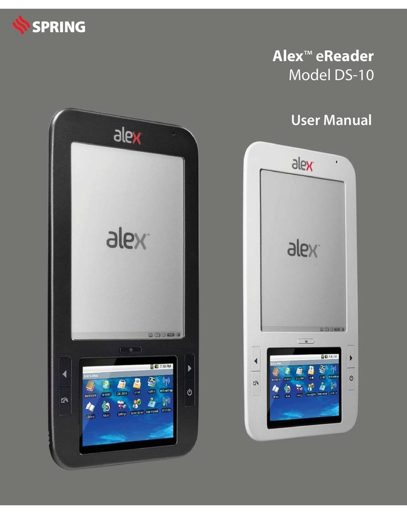 Spring Alex DS-10 user manual