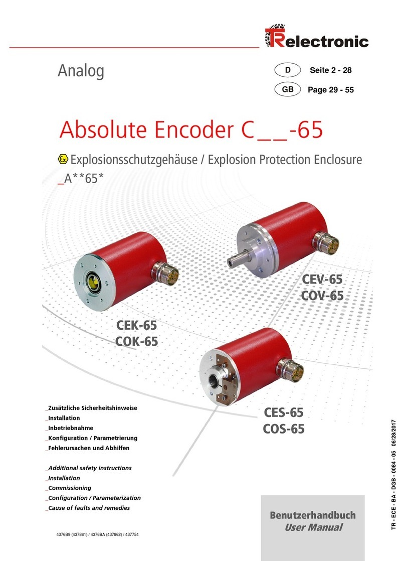 TR-Electronic C Series -65 User manual