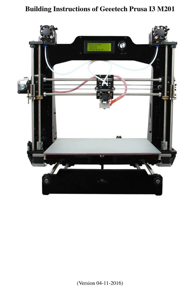Geeetech Prusa I3 M201 Instruction Manual