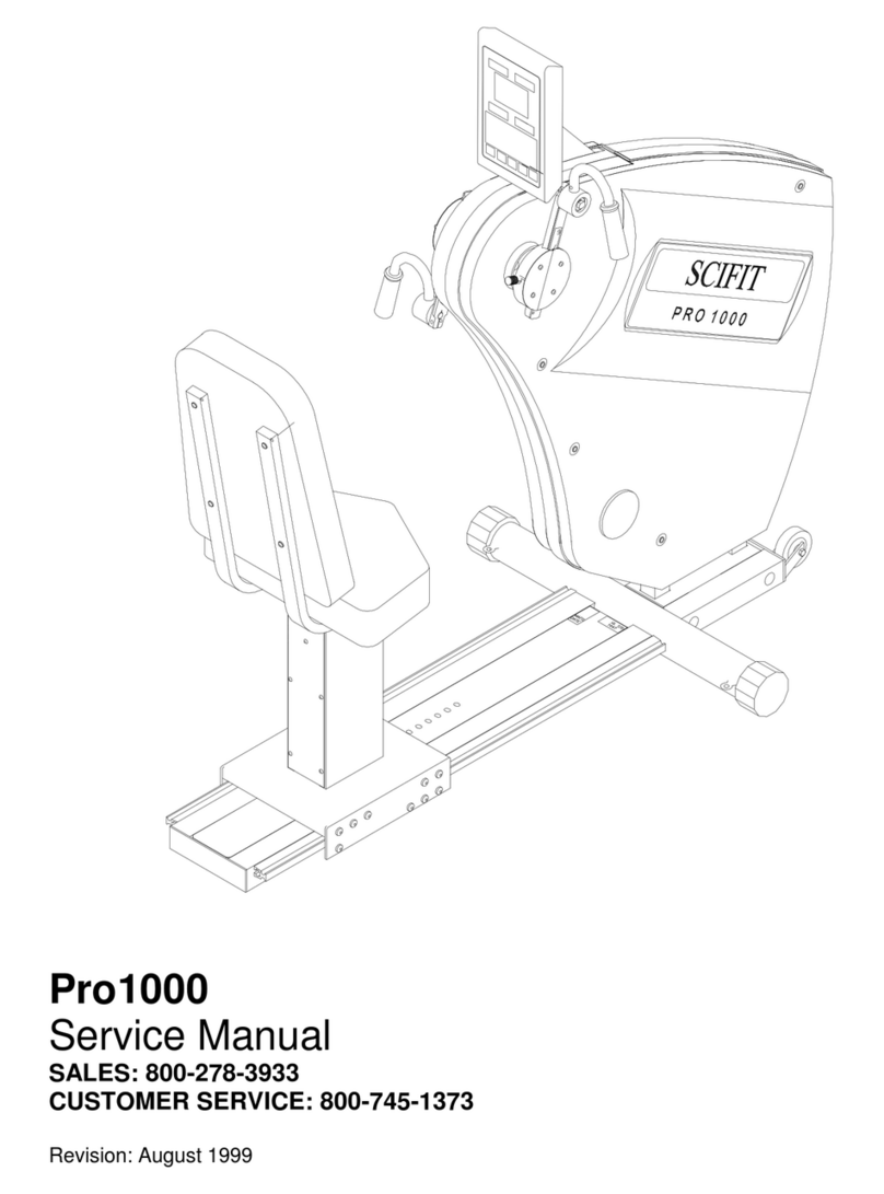 SCIFIT PRO1000 Sport Service manual SCIFIT PRO1000 Sport Service manual