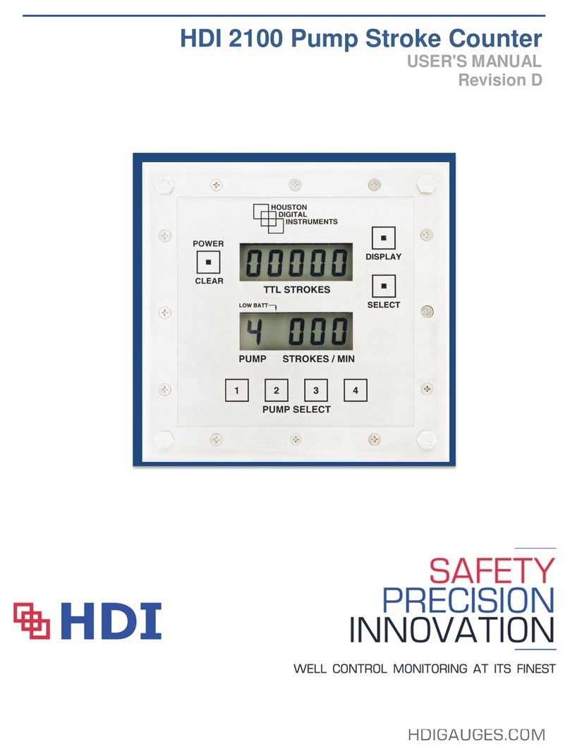 HDI 2100 user manual