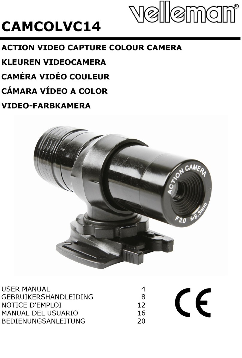 Velleman CAMCOLVC14 user manual