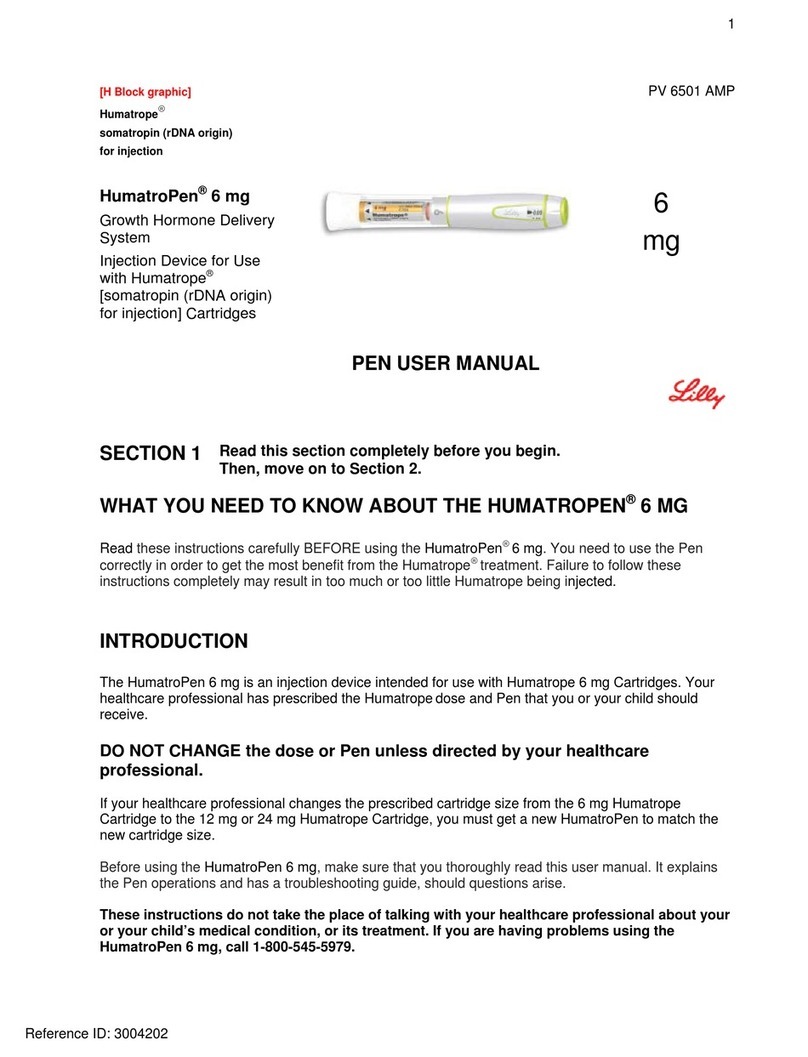 Lilly Humatropen 6 mg user manual Lilly Humatropen 6 mg user manual