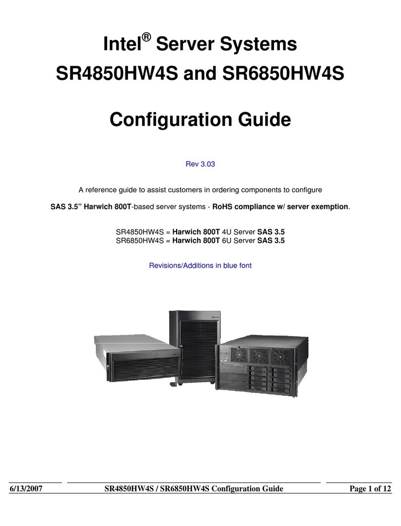 Intel SR6850HW4S User manual