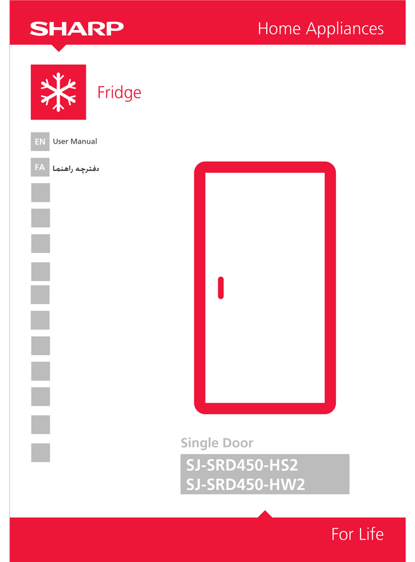 Sharp SJ-SRD450-HS2 user manual