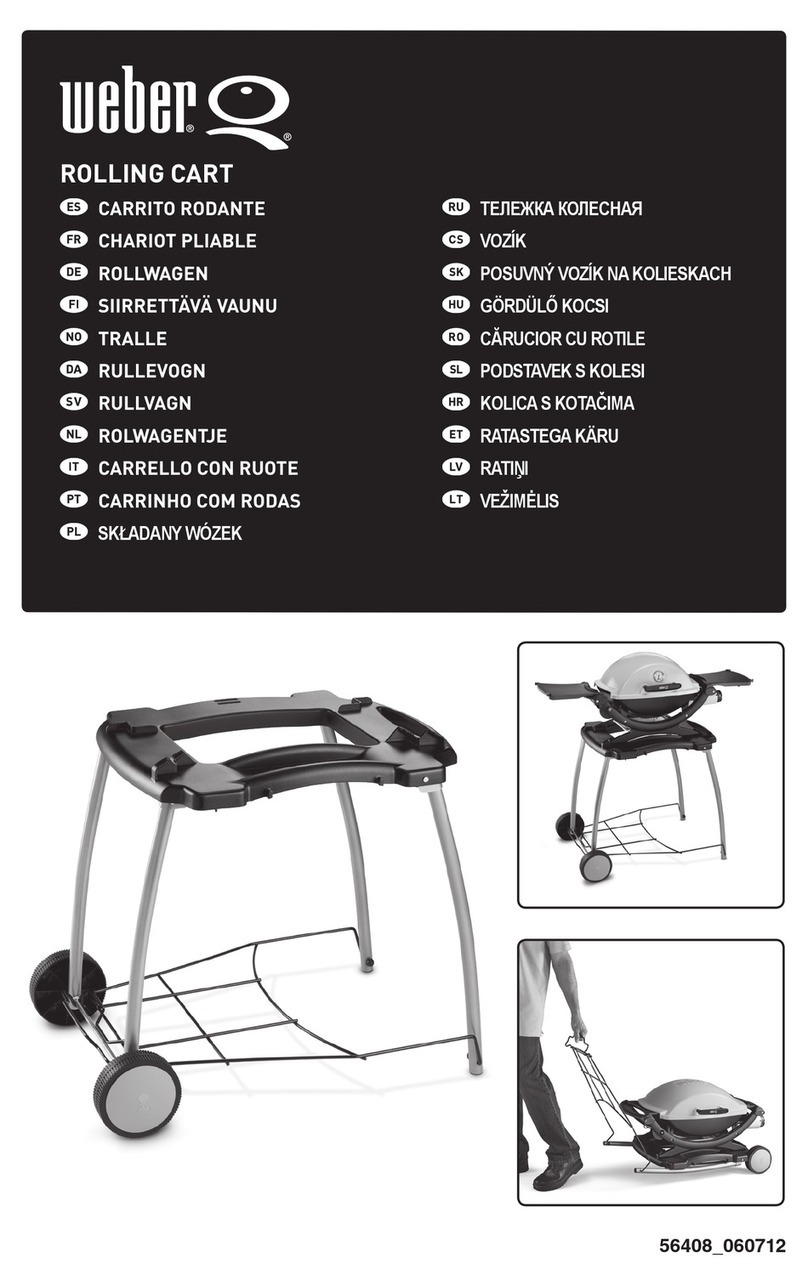 Weber 6526 User manual