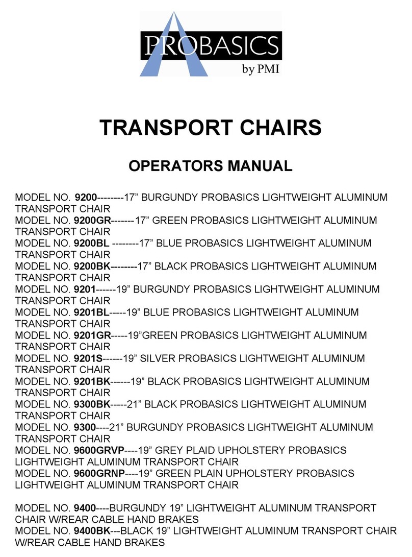 Probasics 9200 User manual