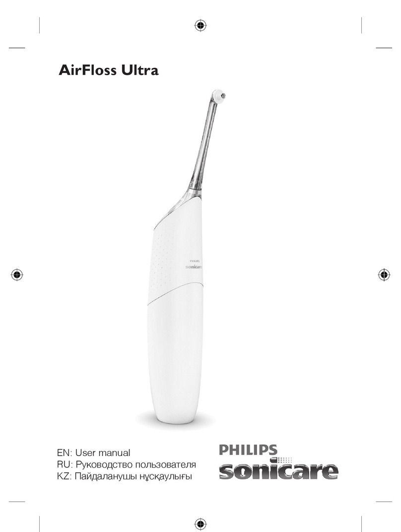 Philips sonicare AirFloss Ultra user manual
