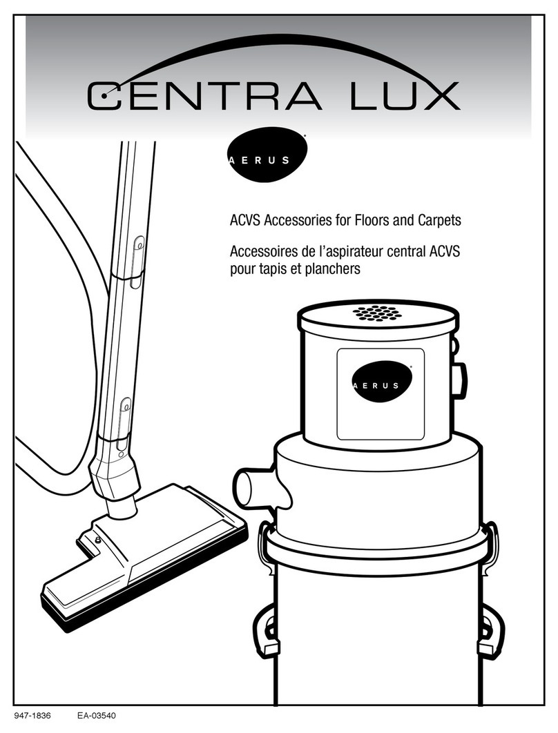 Aerus Centra LUX manual