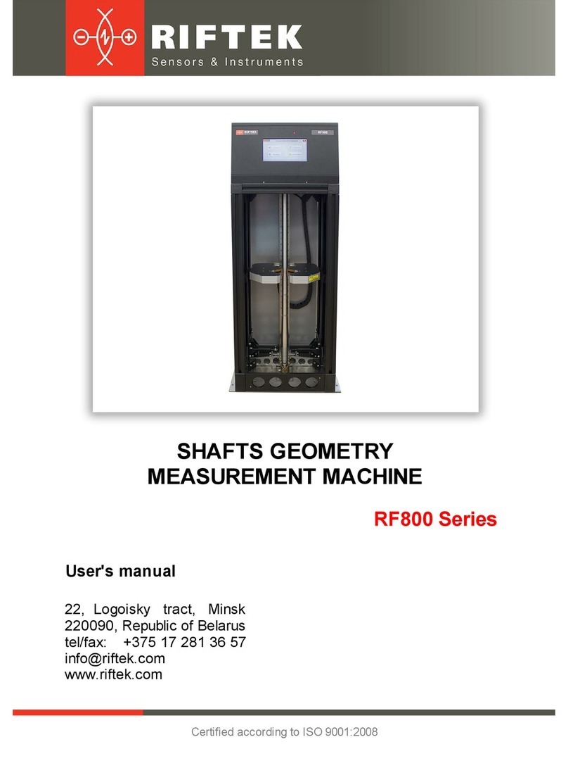 Riftek RF656XY-35 User manual Riftek RF656XY-35 User manual