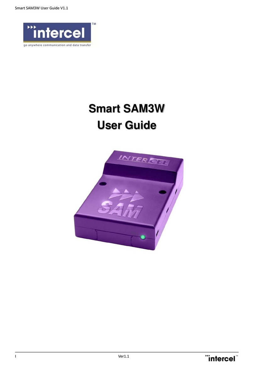 Intercel Smart SAM3W User manual