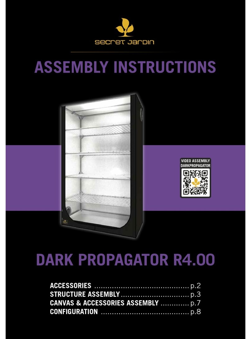 Secret Jardin DARK PROPAGATOR R4.00 Assembly instructions