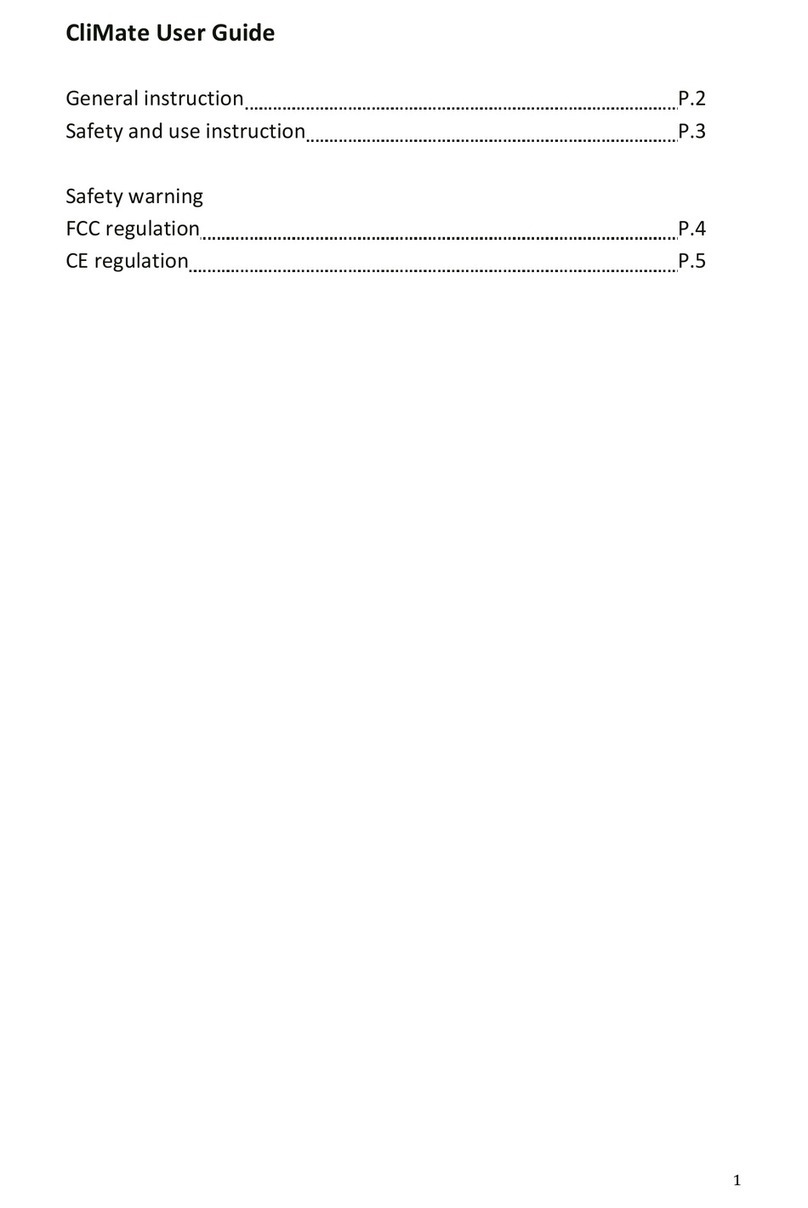 Rooti CliMate user guide