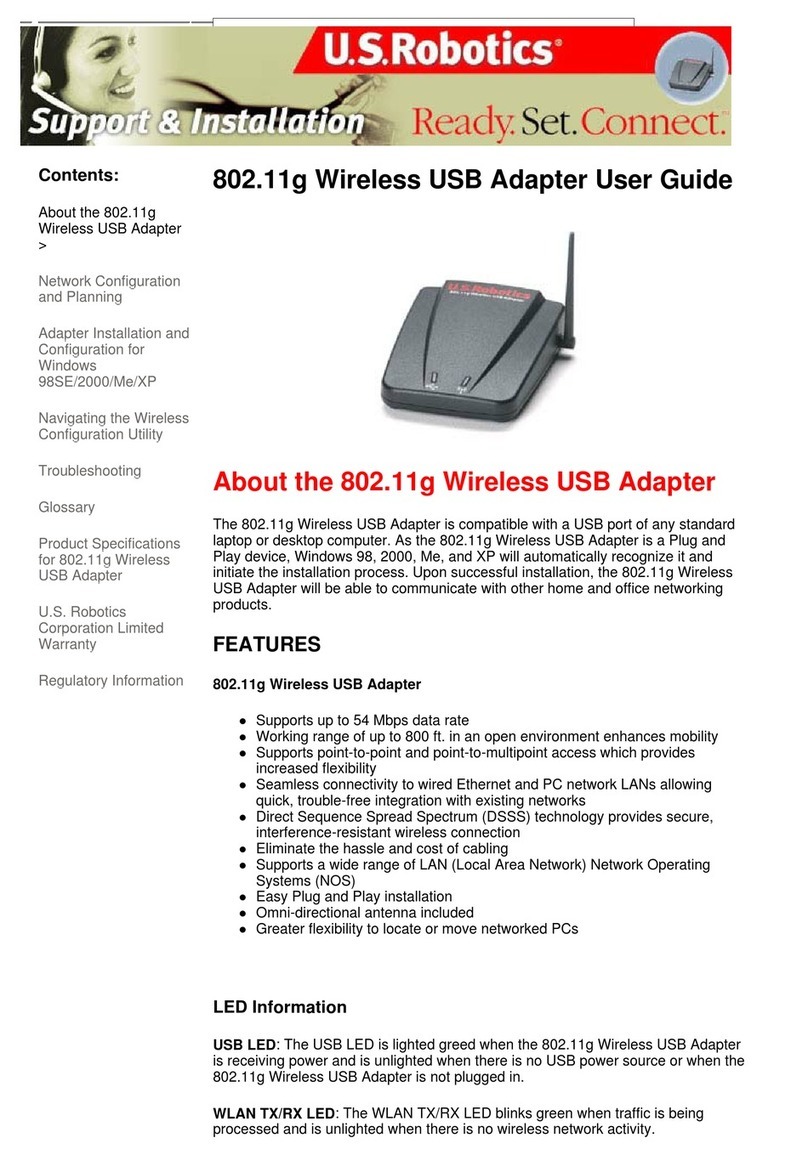 US Robotics USR5420 User manual