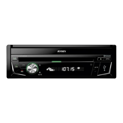 Jensen VX4014 User manual