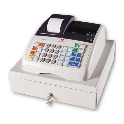 Olivetti ECR 7700LD eco Plus SD User manual Olivetti ECR 7700LD eco Plus SD User manual