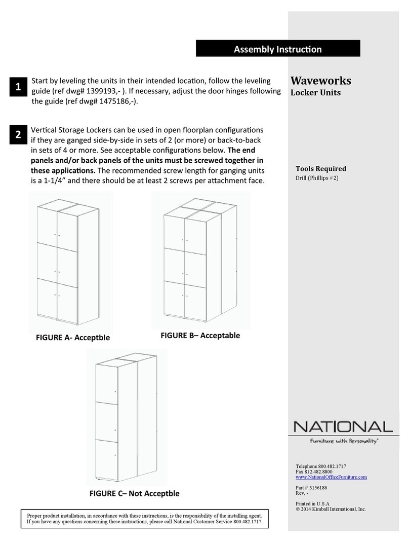 National Office Furniture Waveworks Assembly instruction National Office Furniture Waveworks Assembly instruction
