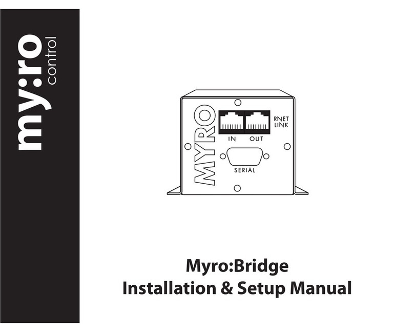 Myro Control Myro:bridge Installation setup manual