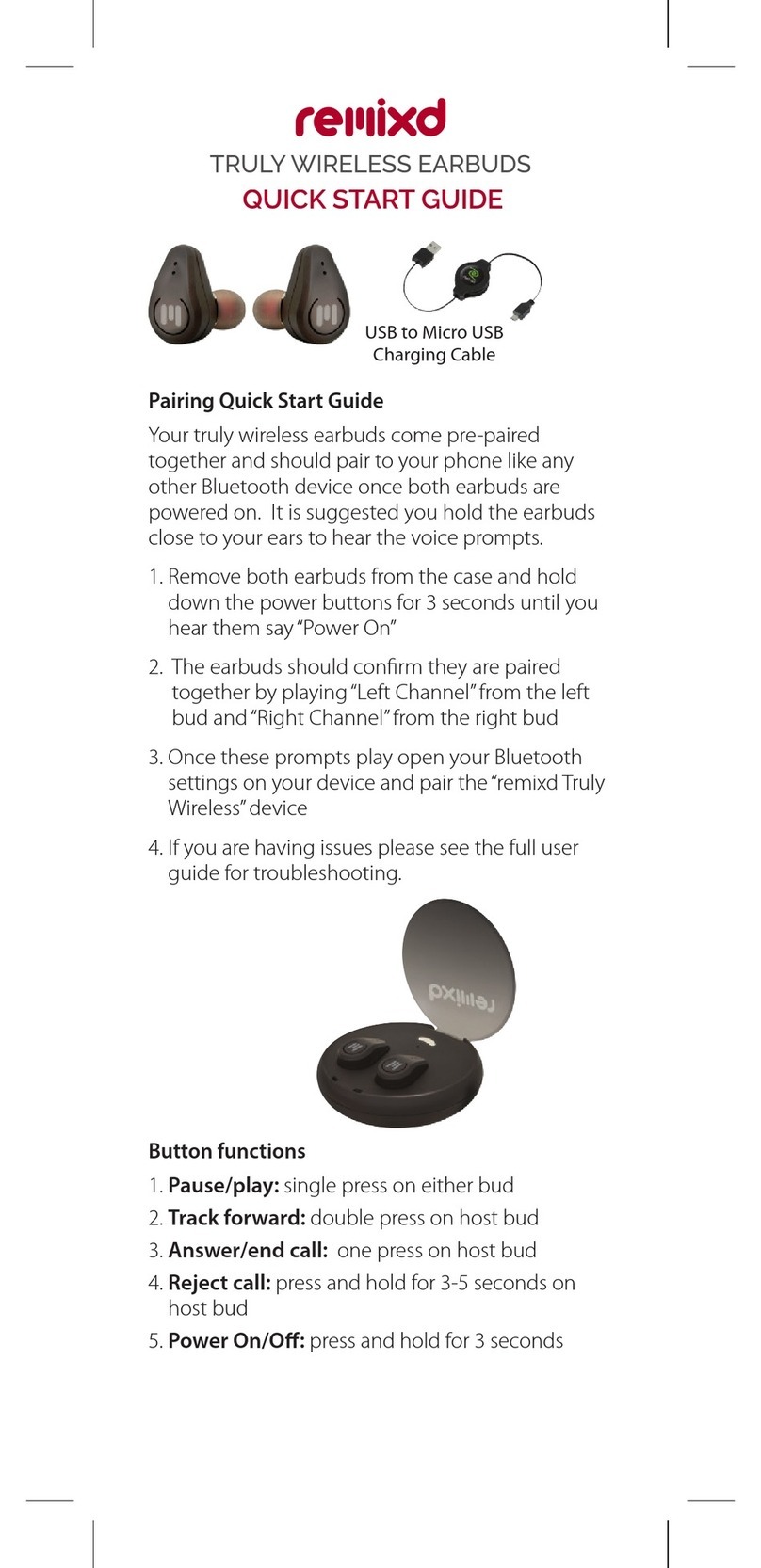 Remixd ETRTWB quick start guide