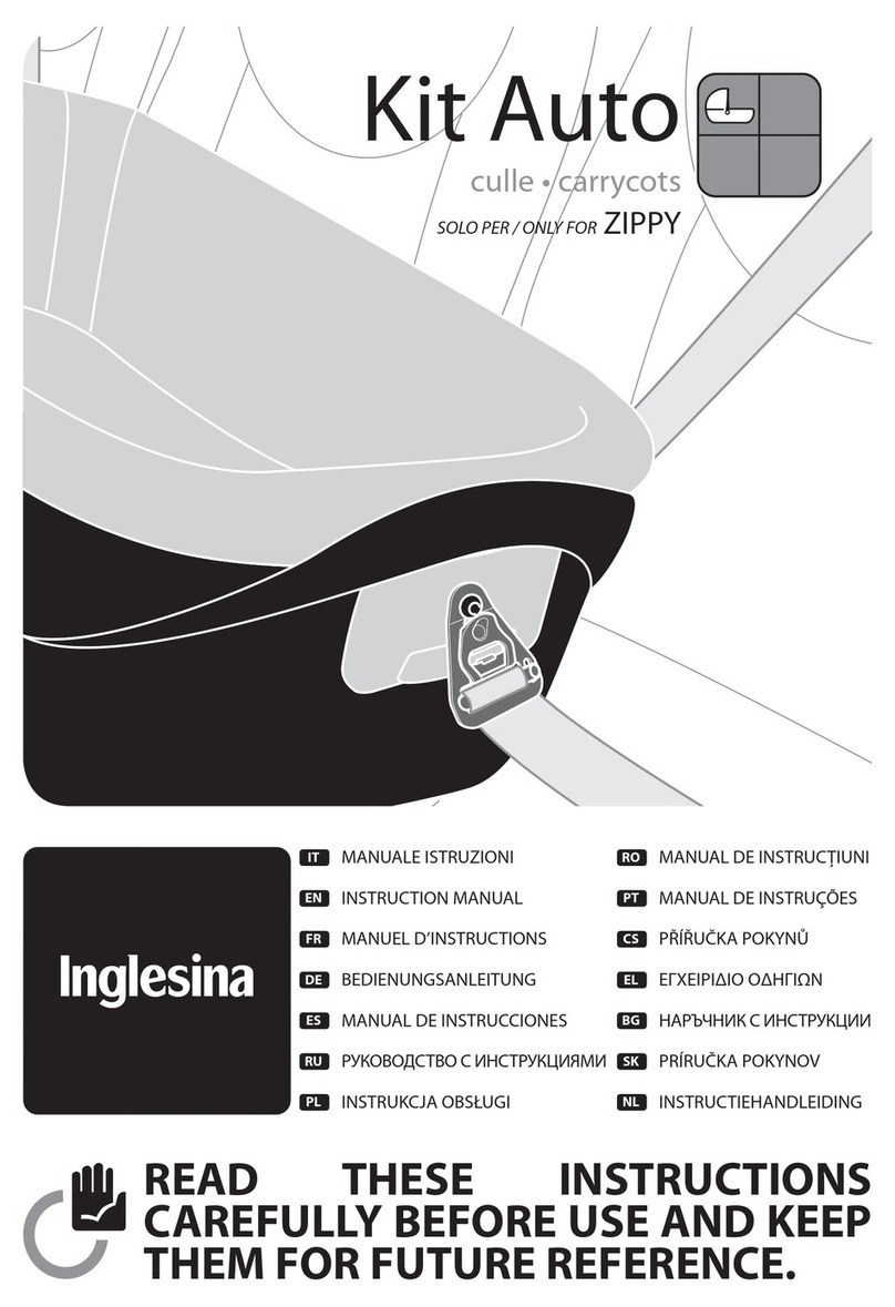 Inglesina Kit Auto instruction manual