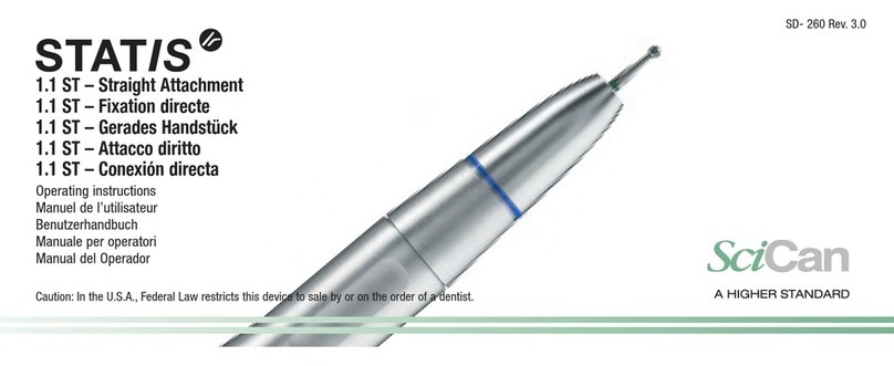 SciCan STATIS 1.1 ST operating instructions