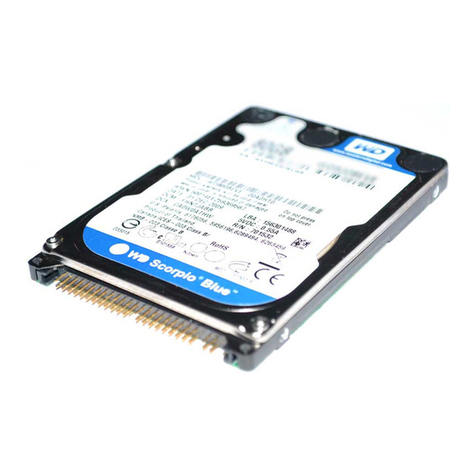 Western Digital Scorpio ML160M Product manual