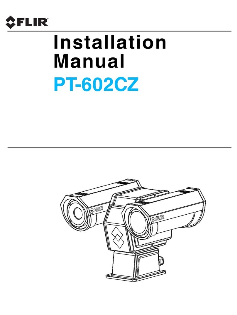 FLIR PT-602CZ HD installation manual